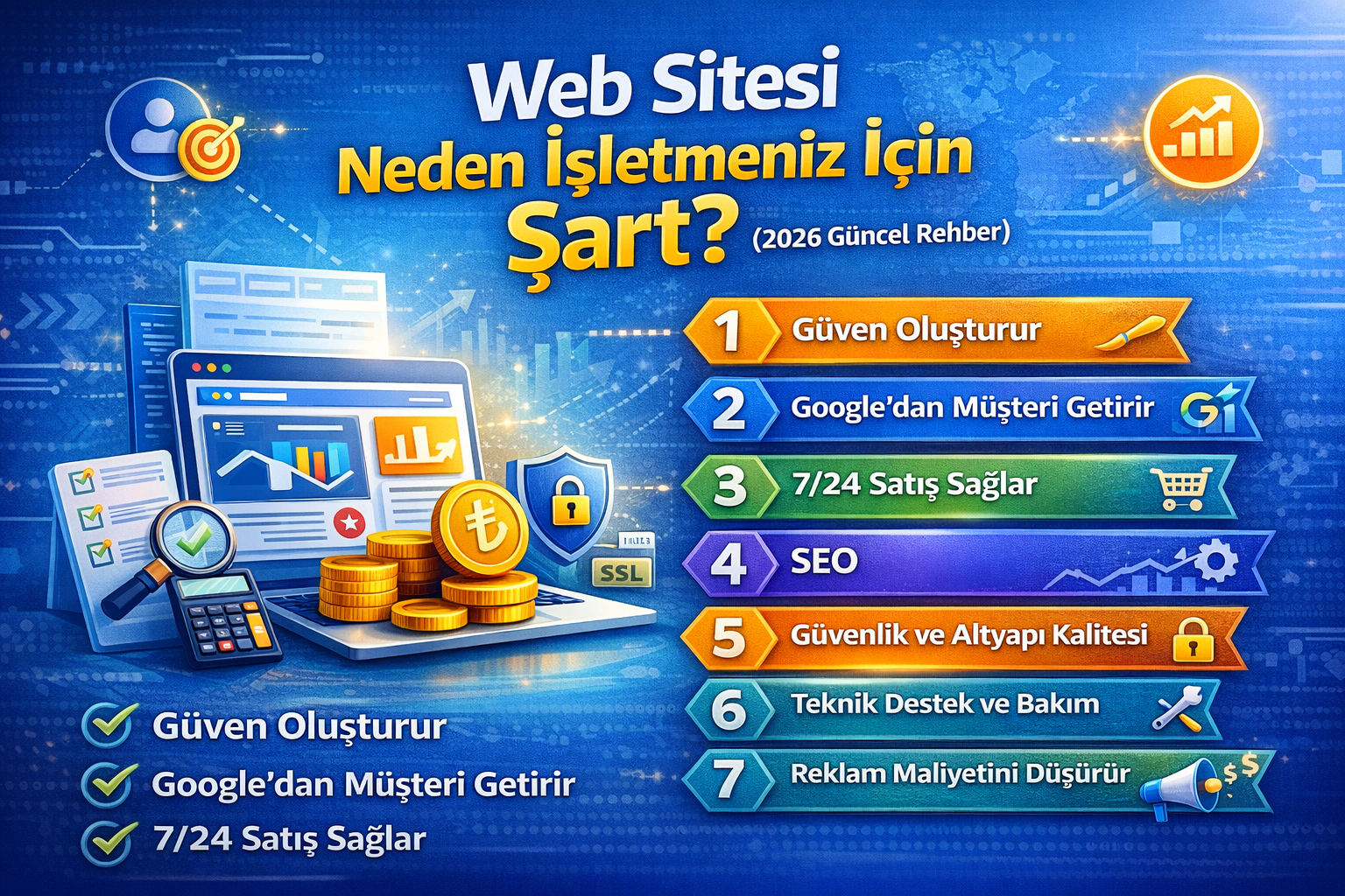 Web Sitesi Neden İşletmeniz İçin Şart?